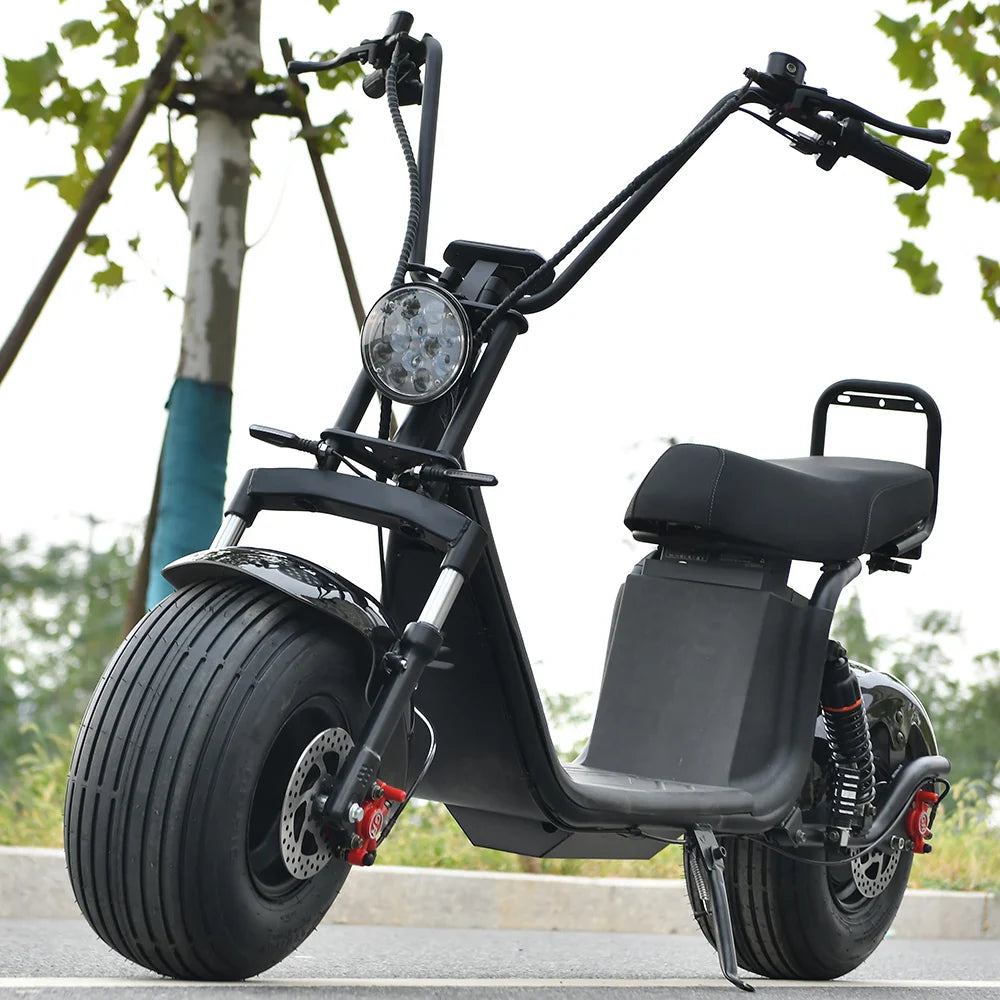 KTX-375251 3000W Electric Scooter for Adults with 60V 20Ah Battery, Max Speed 63km/h, Range 35-50km, Two-Wheel Design