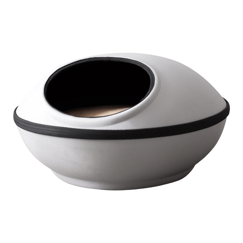 KTX-376339 Large Enclosed Double-Layer Pet Nest for All Seasons, Removable and Washable for Deep Sleep