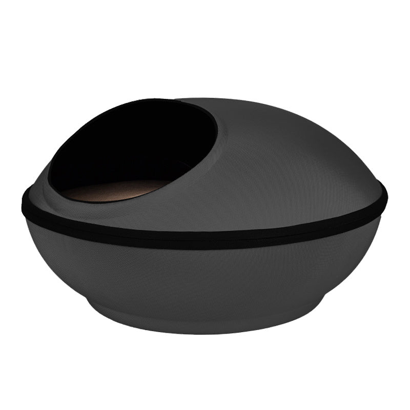 KTX-376339 Large Enclosed Double-Layer Pet Nest for All Seasons, Removable and Washable for Deep Sleep