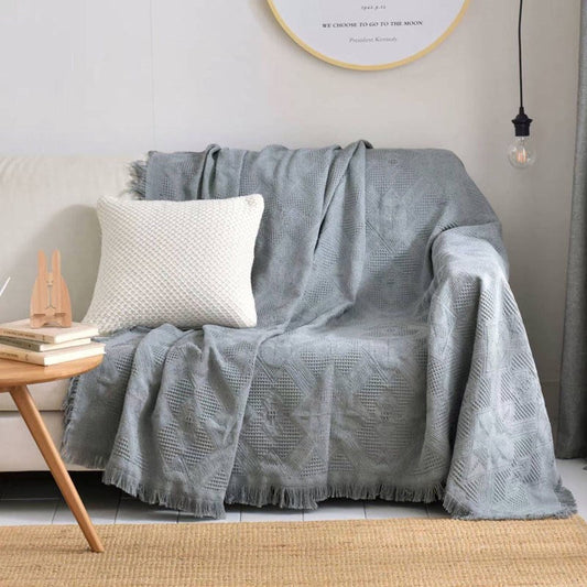 KTX-378195 Linen European Style Sofa Cover in Various Sizes for Living Room Decor