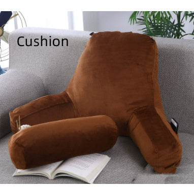 KTX-378259 Detachable Plush Armchair with Backrest and Extra Cushioning for Living Spaces