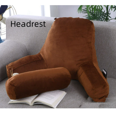 KTX-378259 Detachable Plush Armchair with Backrest and Extra Cushioning for Living Spaces