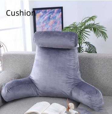 KTX-378259 Detachable Plush Armchair with Backrest and Extra Cushioning for Living Spaces