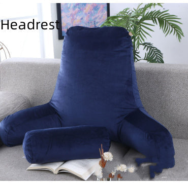 KTX-378259 Detachable Plush Armchair with Backrest and Extra Cushioning for Living Spaces