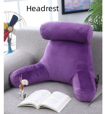 KTX-378259 Detachable Plush Armchair with Backrest and Extra Cushioning for Living Spaces