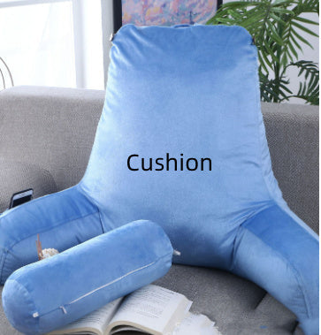 KTX-378259 Detachable Plush Armchair with Backrest and Extra Cushioning for Living Spaces