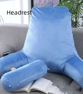 KTX-378259 Detachable Plush Armchair with Backrest and Extra Cushioning for Living Spaces