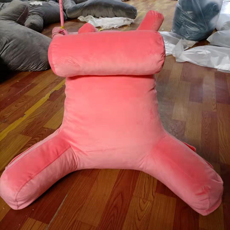 KTX-378259 Detachable Plush Armchair with Backrest and Extra Cushioning for Living Spaces