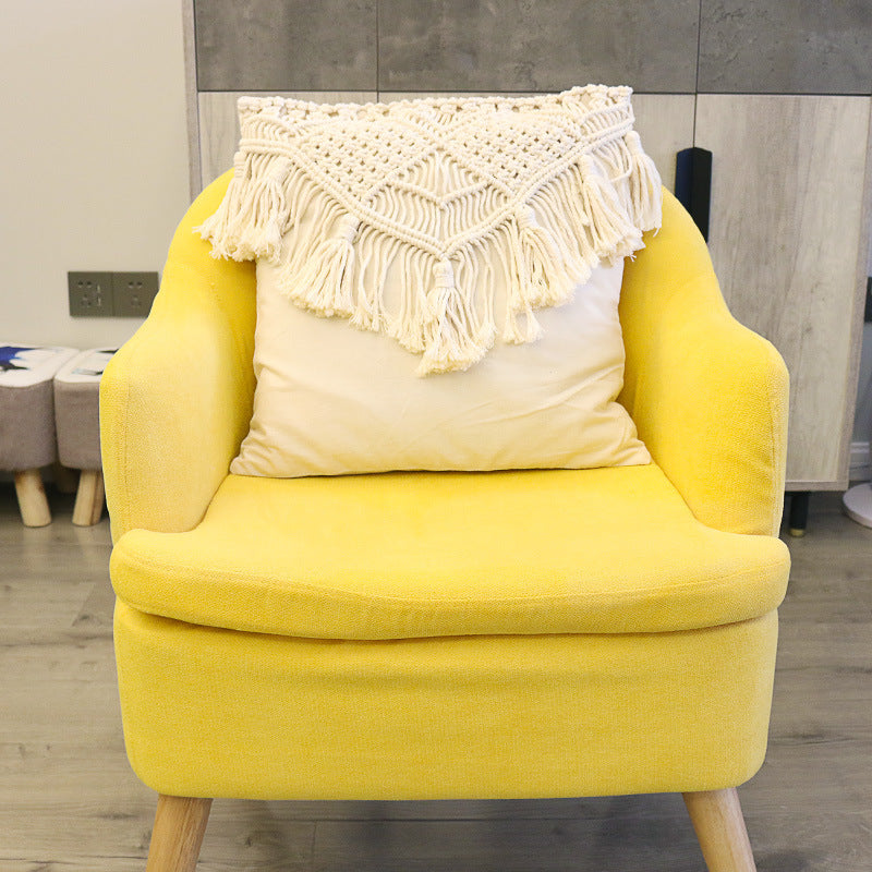 KTX-379667 Bohemian Geometric Cotton Pillowcase - 45x45cm Cushion Cover for Bedroom Decor