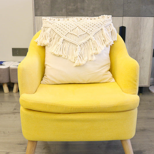 KTX-379667 Bohemian Geometric Cotton Pillowcase - 45x45cm Cushion Cover for Bedroom Decor