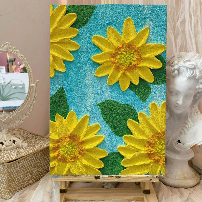 KTX-380435 DIY Handmade Digital Filling Oil Painting - Various Frame Sizes Available