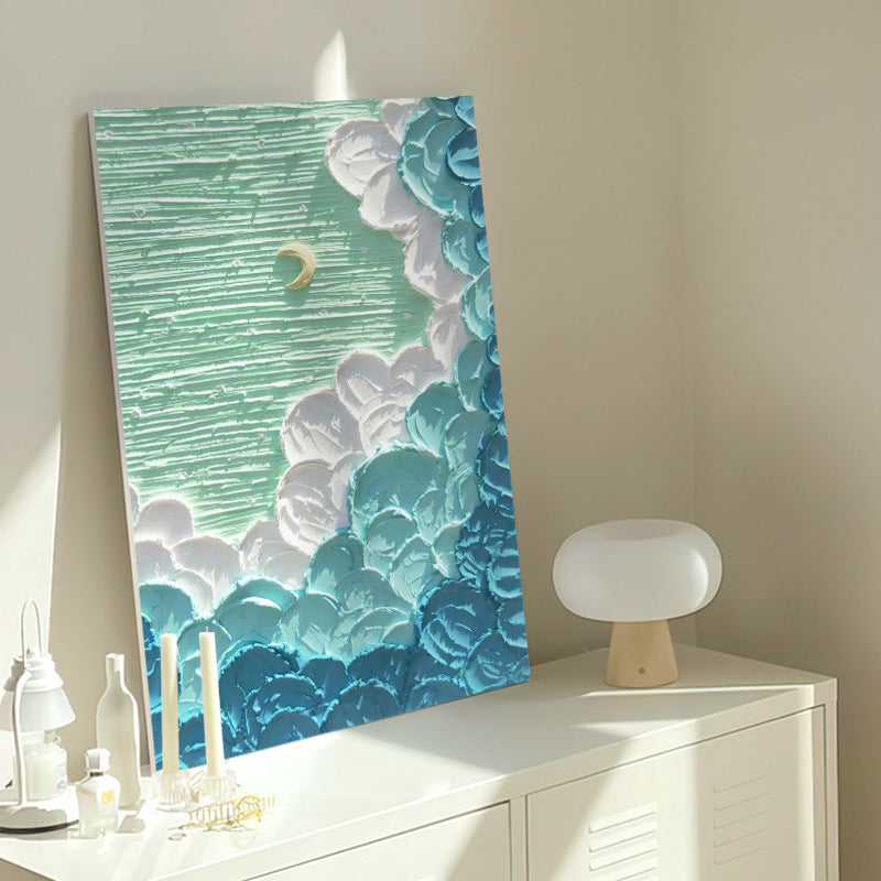 KTX-380435 DIY Handmade Digital Filling Oil Painting - Various Frame Sizes Available