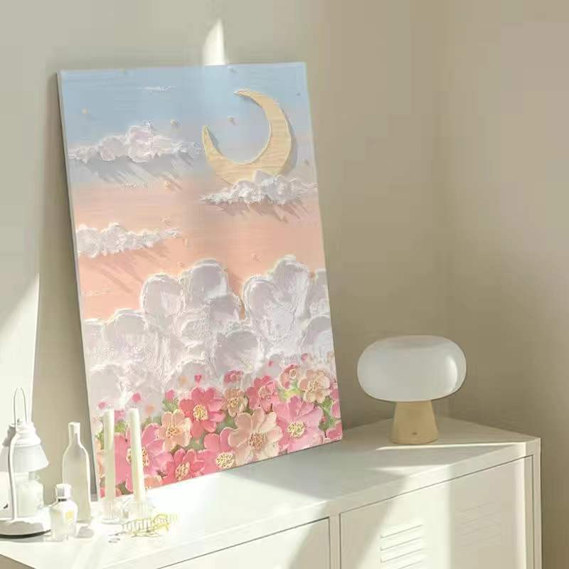 KTX-380435 DIY Handmade Digital Filling Oil Painting - Various Frame Sizes Available