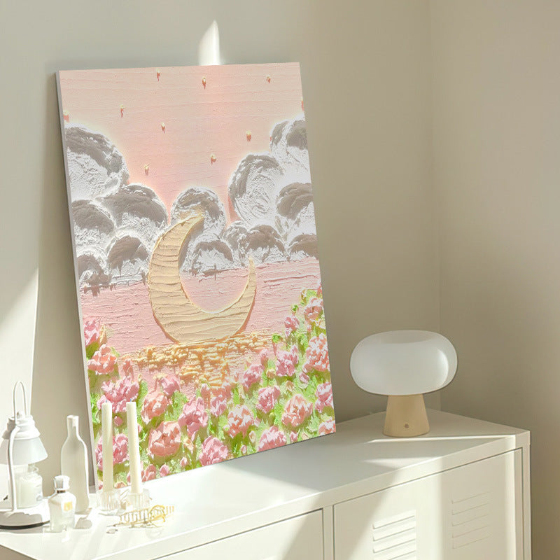 KTX-380435 DIY Handmade Digital Filling Oil Painting - Various Frame Sizes Available