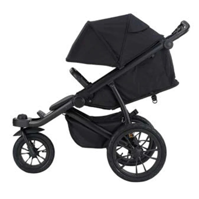 KTX-380691 Brightbebe Jogging Stroller with Dual Suspension and Air-Filled Tires for Smooth Rides