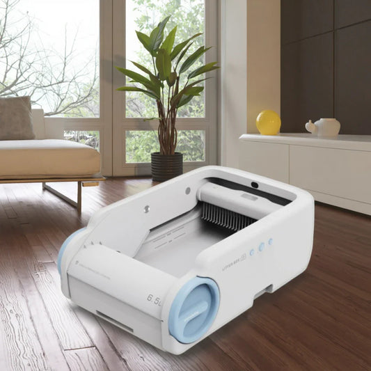 KTX-380947 Automated Self-Cleaning Cat Litter Box with Odor Control and Easy Clean Features