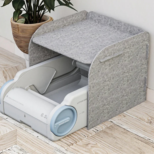 KTX-380947 Automated Self-Cleaning Cat Litter Box with Odor Control and Easy Clean Features