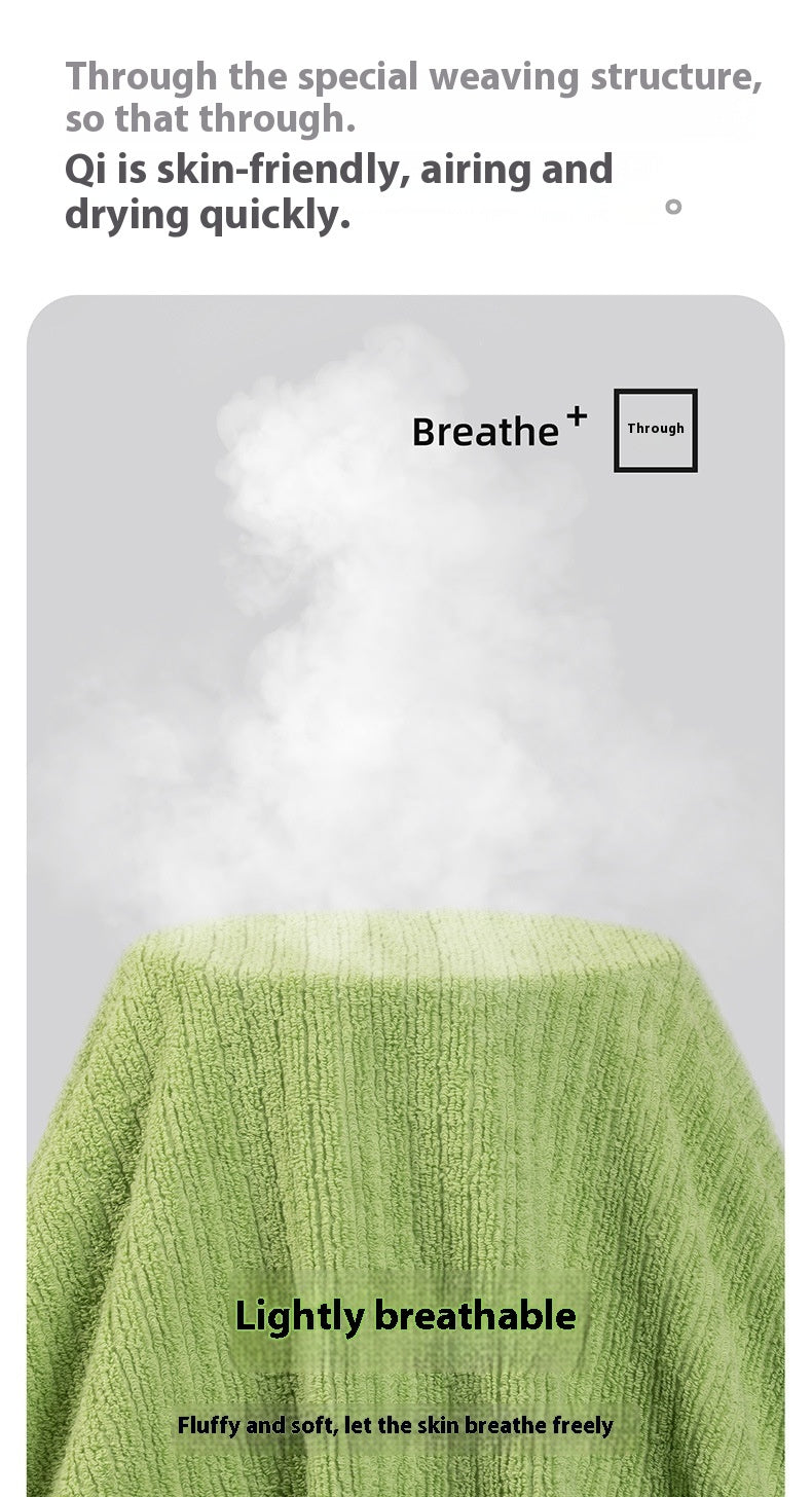 KTX-382227 Pure Cotton Bath and Beach Towels - Soft, Absorbent, Variety of Colors