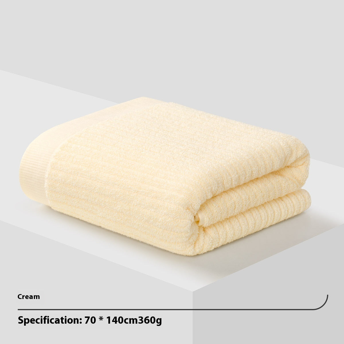 KTX-382227 Pure Cotton Bath and Beach Towels - Soft, Absorbent, Variety of Colors