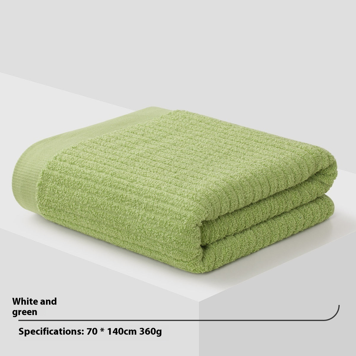 KTX-382227 Pure Cotton Bath and Beach Towels - Soft, Absorbent, Variety of Colors