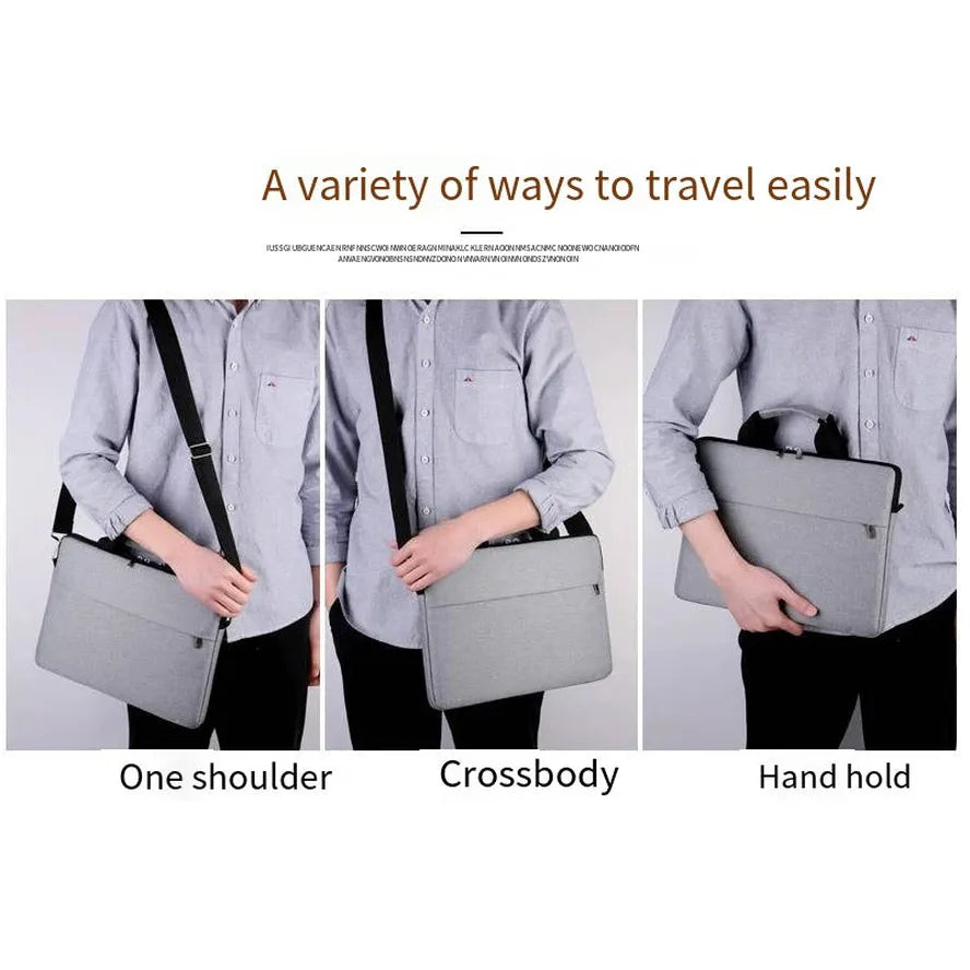 KTX-384019 Personalised Women's Tote Bag for Office Use - Stylish Laptop Messenger Bag with Sleeve Cover