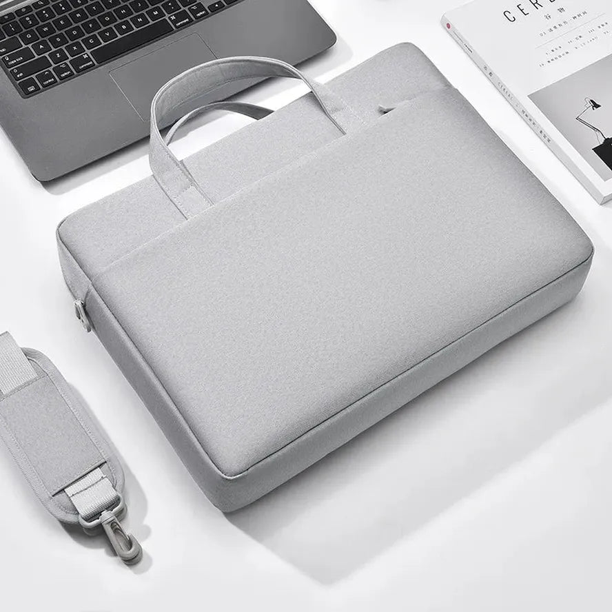 KTX-384019 Personalised Women's Tote Bag for Office Use - Stylish Laptop Messenger Bag with Sleeve Cover