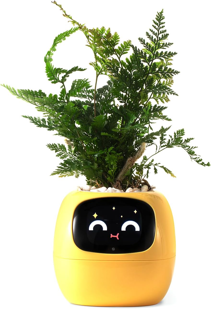 KTX-385299 Smart Plant Care Robot with Automated Watering and Growth Monitoring for Indoor Plants - Interactive Desk Companion