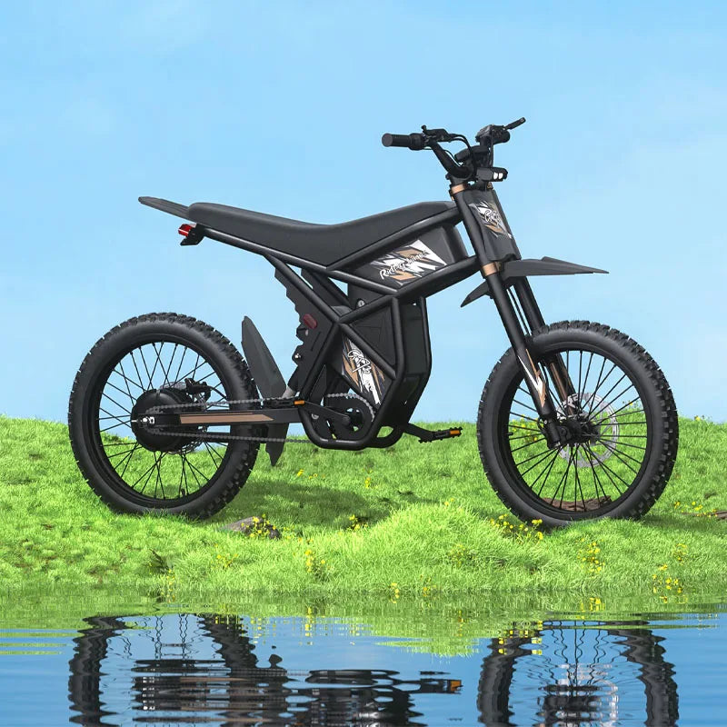 KTX-385811 High-Speed 60V 36.4Ah Lightweight Electric Mountain Bike with Long-Range and Off-Road Capability