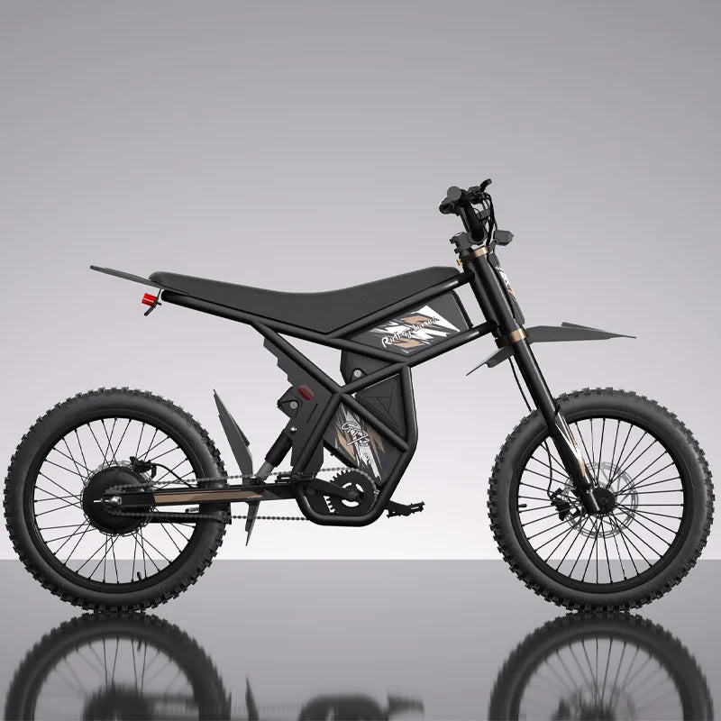 KTX-385811 High-Speed 60V 36.4Ah Lightweight Electric Mountain Bike with Long-Range and Off-Road Capability