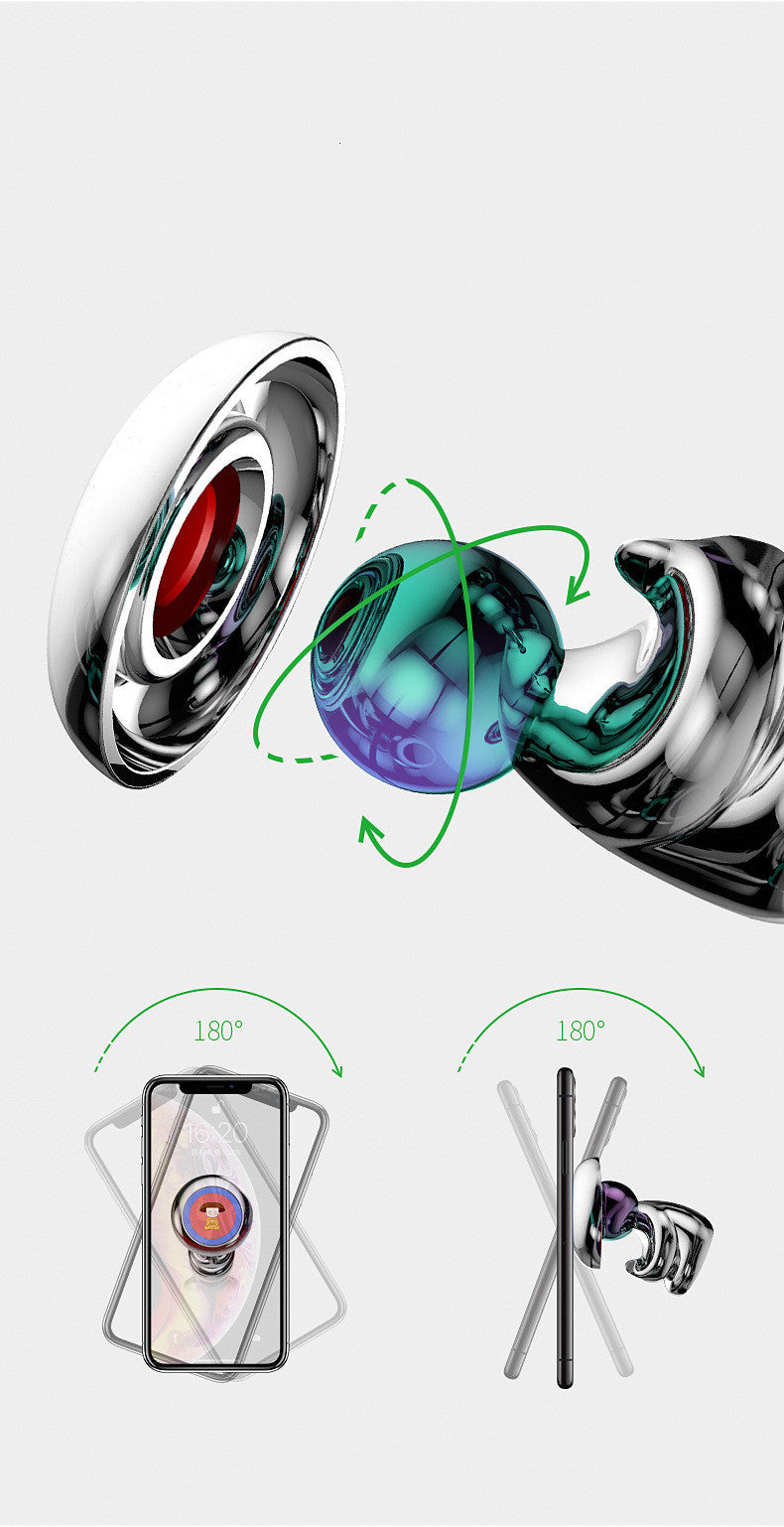 KTX-386323 Magnetic Stand for Phones - Multifunctional Rotating Holder for Meditation and Desktop Use