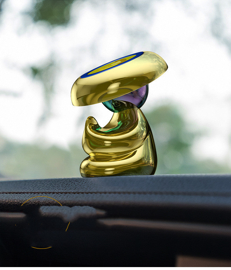 KTX-386323 Magnetic Stand for Phones - Multifunctional Rotating Holder for Meditation and Desktop Use