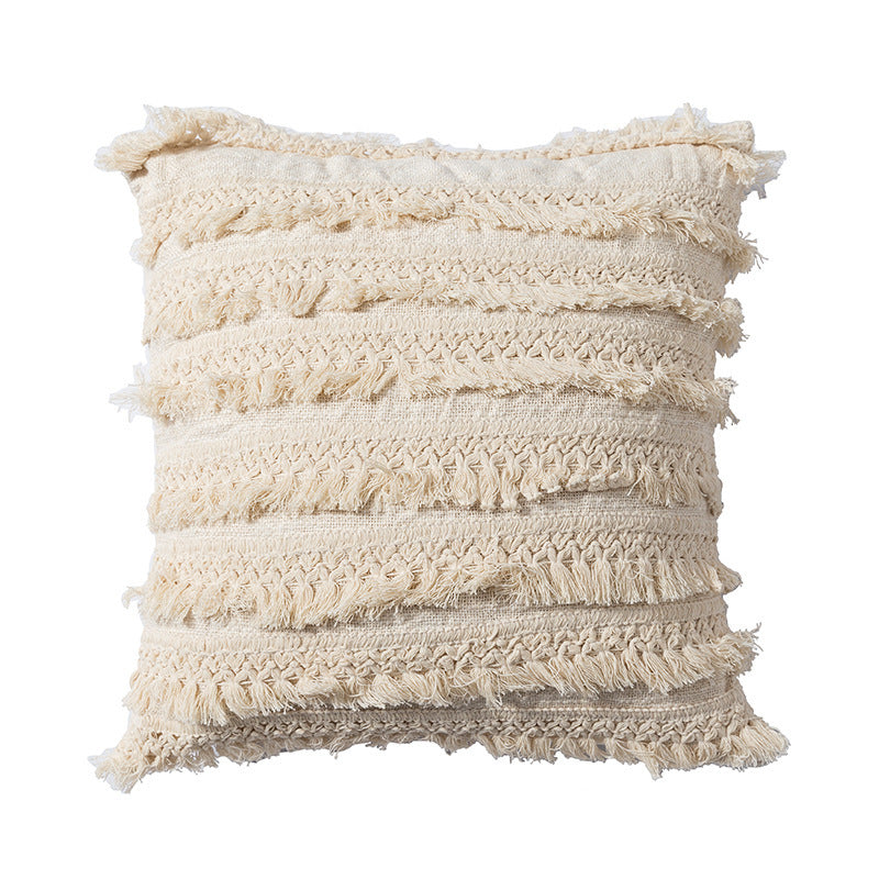KTX-387091 European Woven Cotton Pillow Cushions in Various Sizes