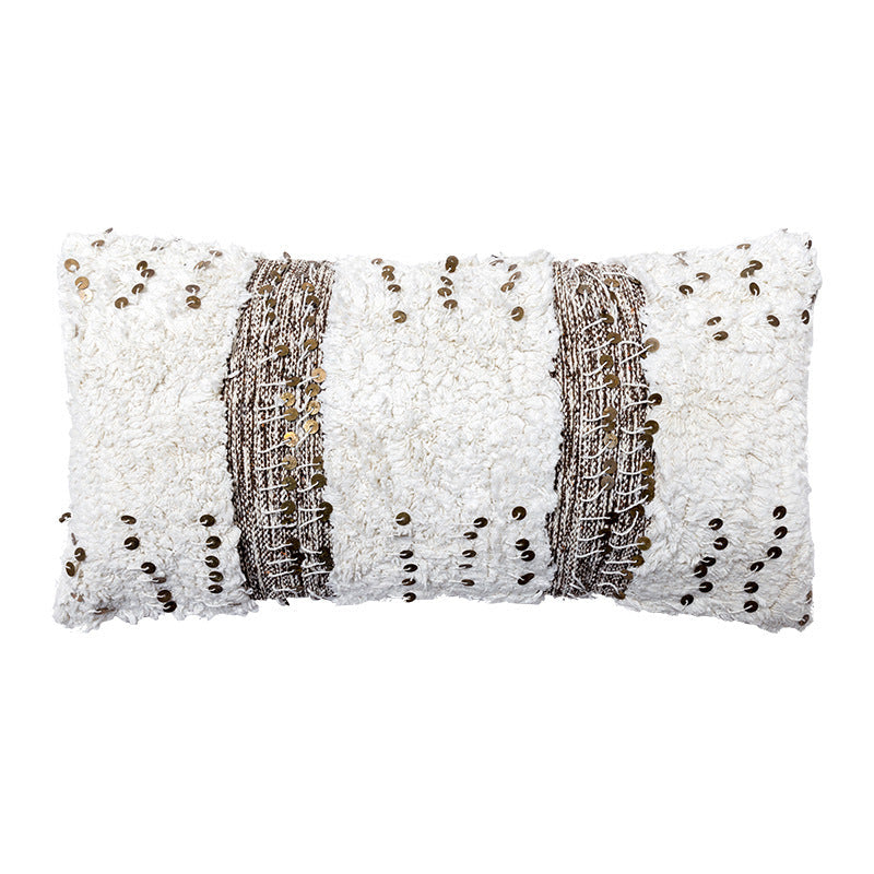 KTX-387091 European Woven Cotton Pillow Cushions in Various Sizes