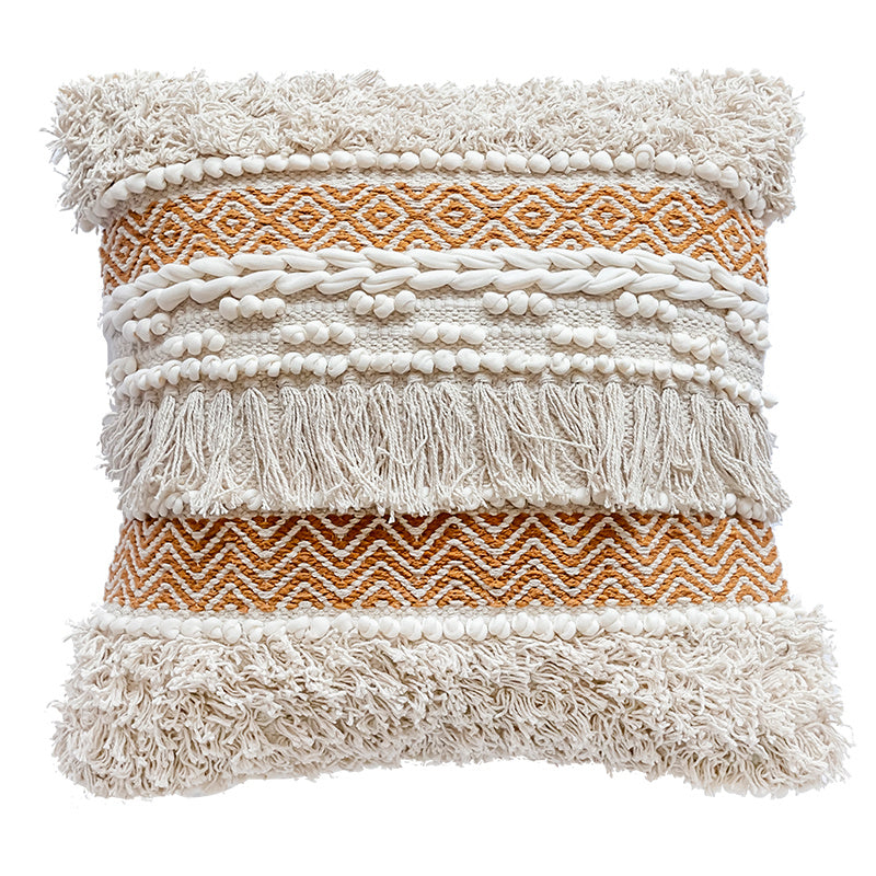 KTX-387091 European Woven Cotton Pillow Cushions in Various Sizes