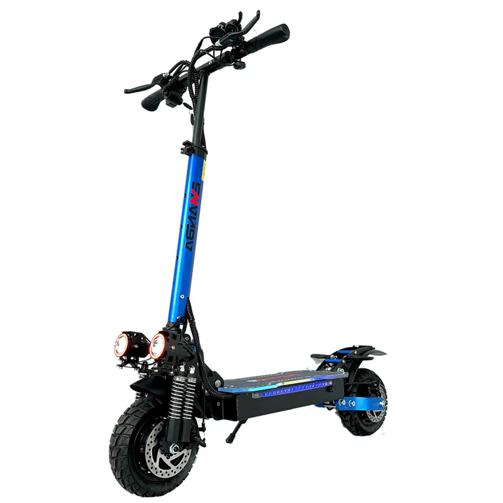 KTX-387283 Electric Scooter with 2400W Dual Motors, 48V 21Ah Lithium Battery, Foldable, 55km/h Top Speed, 60-70 KM Range
