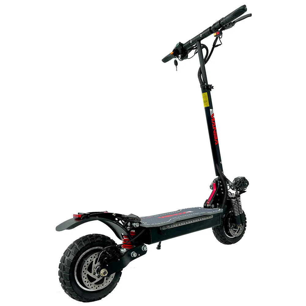 KTX-387283 Electric Scooter with 2400W Dual Motors, 48V 21Ah Lithium Battery, Foldable, 55km/h Top Speed, 60-70 KM Range