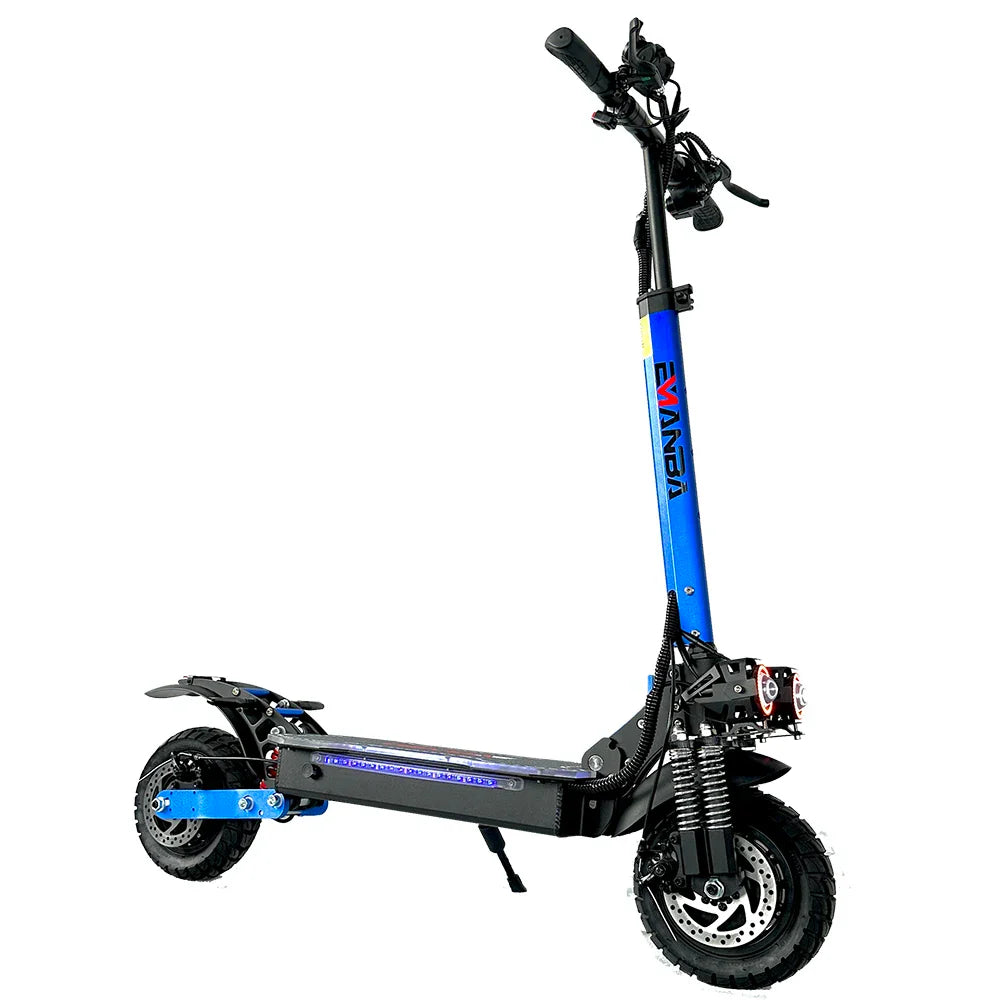KTX-387283 Electric Scooter with 2400W Dual Motors, 48V 21Ah Lithium Battery, Foldable, 55km/h Top Speed, 60-70 KM Range