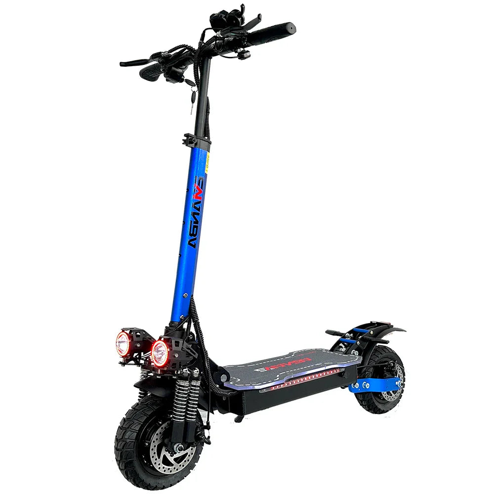 KTX-387283 Electric Scooter with 2400W Dual Motors, 48V 21Ah Lithium Battery, Foldable, 55km/h Top Speed, 60-70 KM Range