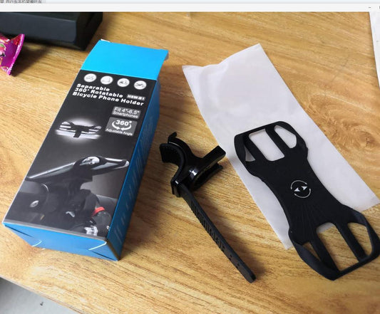 KTX-387475 Bicycle Phone Holder for Samsung and Xiaomi Devices - Silicone, Multiple Colors Available