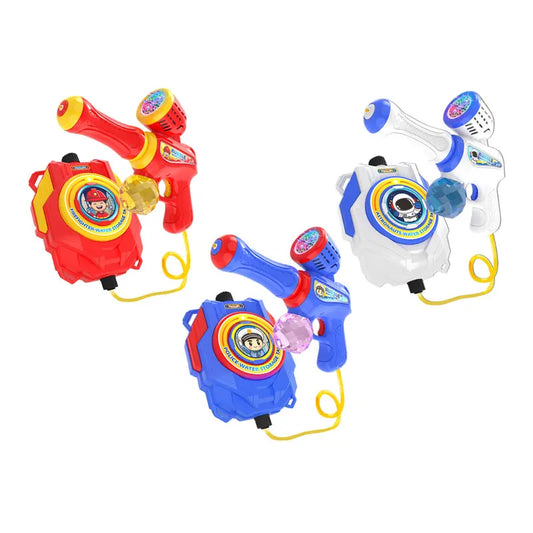 KTX-388243 2-in-1 Bubble Backpack Water Toy with Electric Blowing Function for Fun Summer Outdoor Play