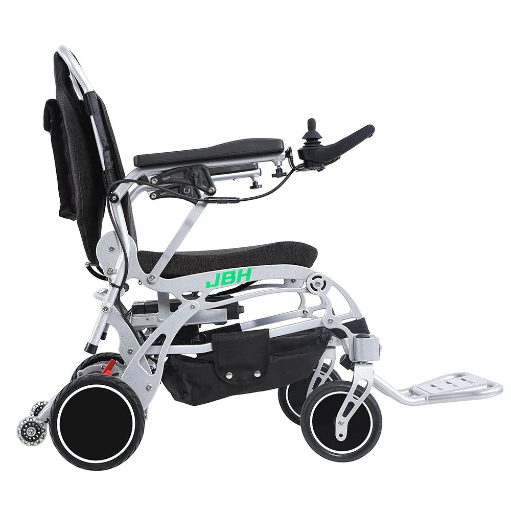 KTX-388435 Foldable Electric Power Wheelchair with High Battery Life and Lightweight Aluminum Alloy Frame