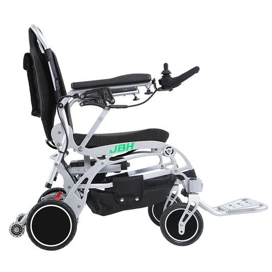 KTX-388435 Foldable Electric Power Wheelchair with High Battery Life and Lightweight Aluminum Alloy Frame