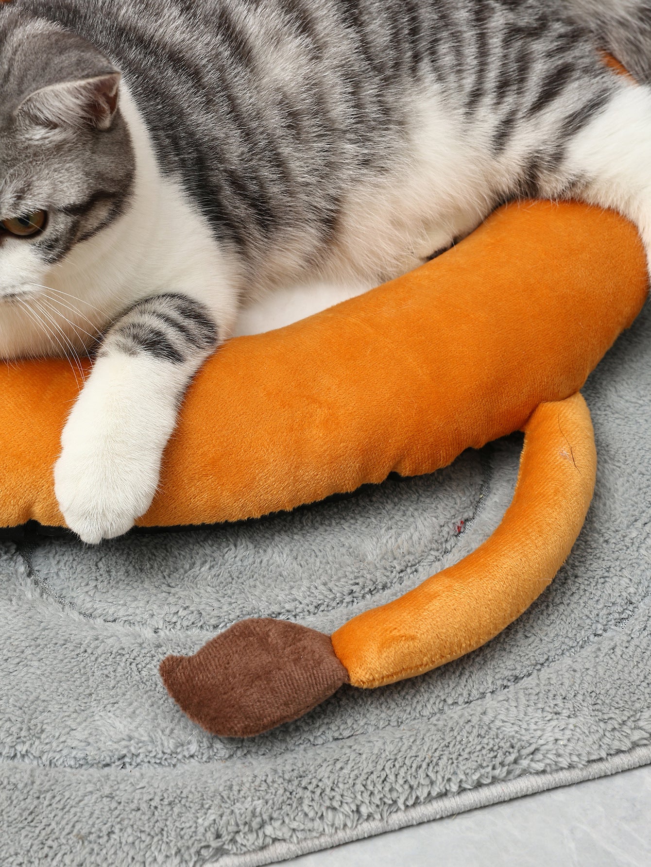 KTX-392147 Soft and Cozy Winter Pet Bed for Cats - Warm Cloth Kennel