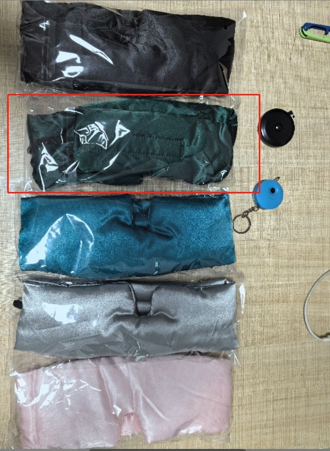 KTX-392339 Silk Sleep Eye Mask for Comfortable Shading and Noise Reduction - All-Inclusive Cold Soft Design