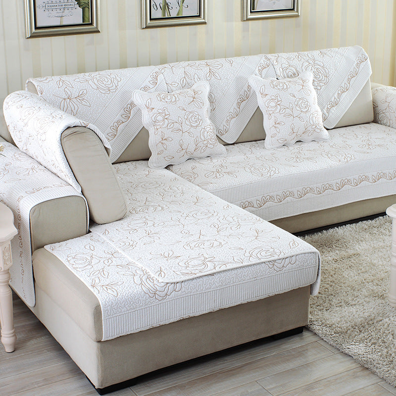 KTX-394067 Washed Cotton European Style Sofa Cushion - Multiple Sizes Available