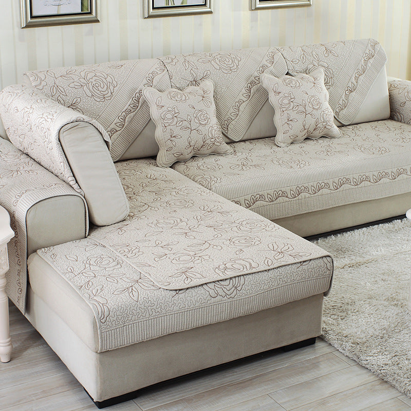 KTX-394067 Washed Cotton European Style Sofa Cushion - Multiple Sizes Available