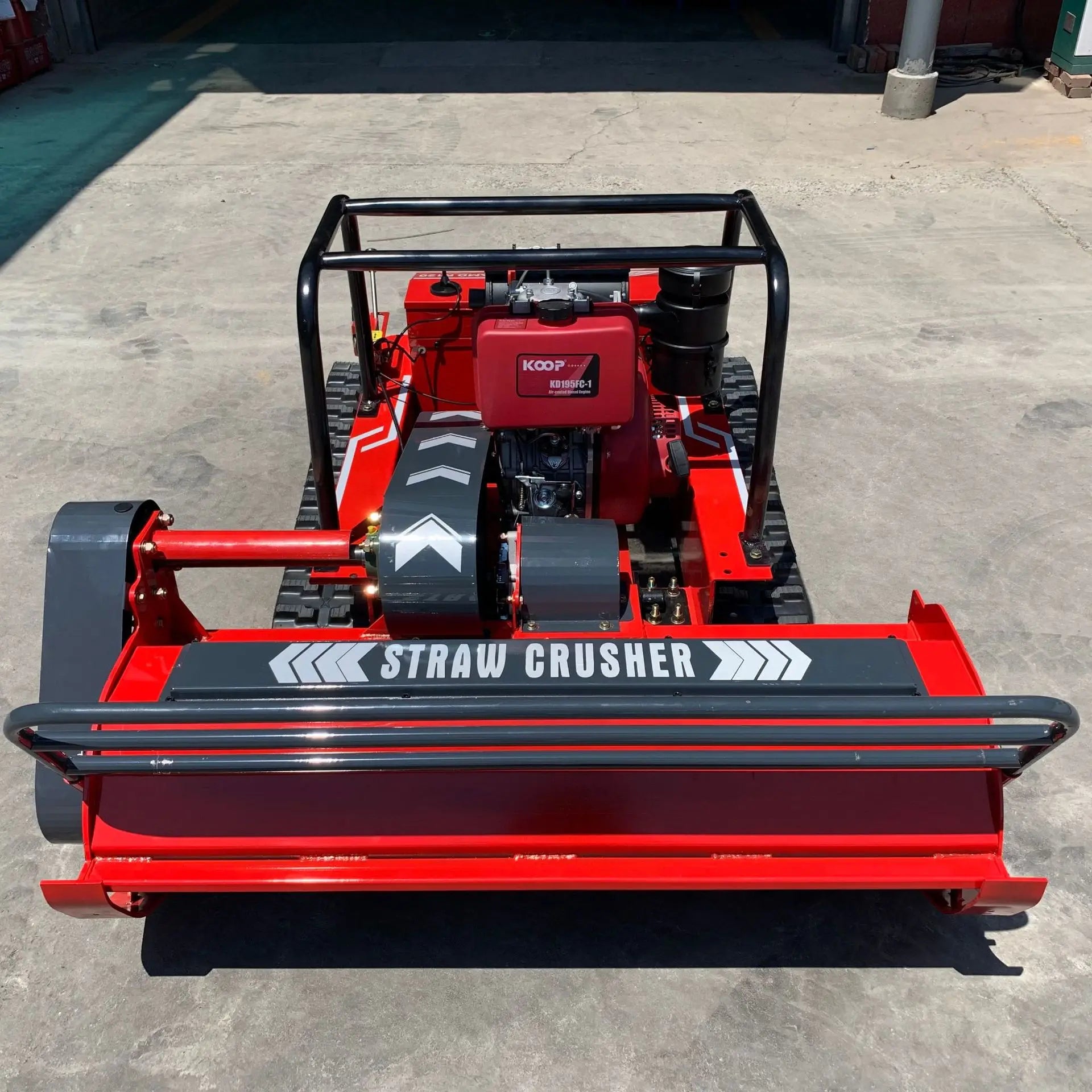 KTX-394515 Remote-Controlled Automatic Obstacle Avoidance Lawn Mower for Hillside Weeding and Orchard Maintenance