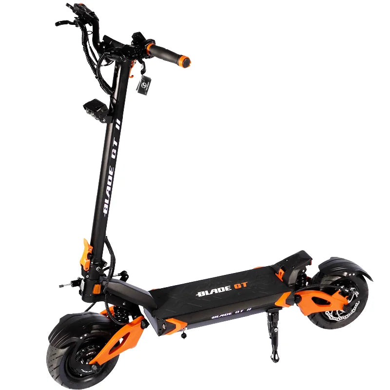 KTX-395667 Teverun Dual Motor 60V 26AH/35AH Foldable Electric Scooter with LCD Display and Hydraulic Brakes