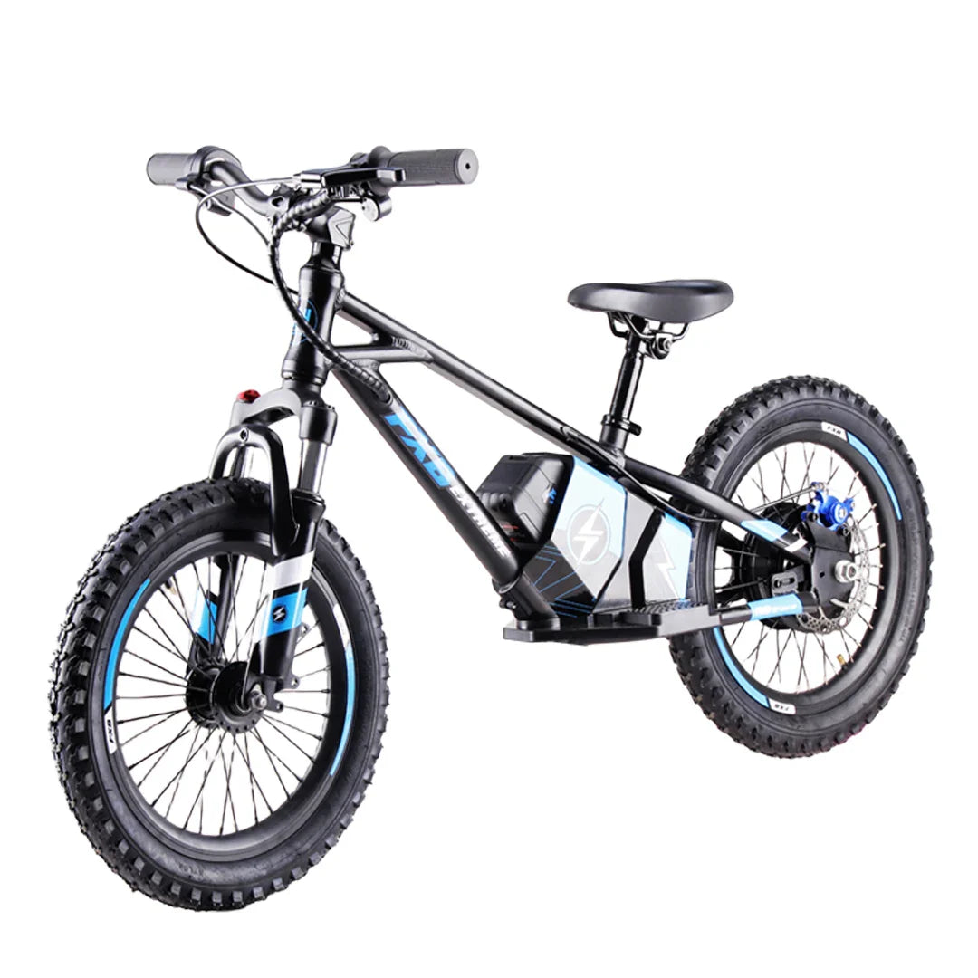 KTX-395731 Electric Balance Bike for Kids - 12/16 Inch, 150W Motor, Aluminum Frame, 2-Speed, Drum Brake, Ages 3-8, CE Certified