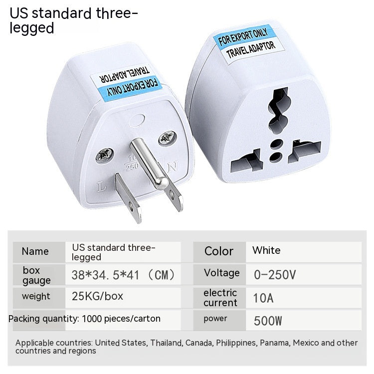 KTX-396371 Universal Multi-Voltage Power Adapter with Fast Charging Capability and Output Protection